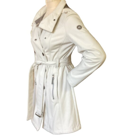 Calvin Klein Hooded Trench Coat XS Water Wind Resistant 75N - Picture 6 of 15